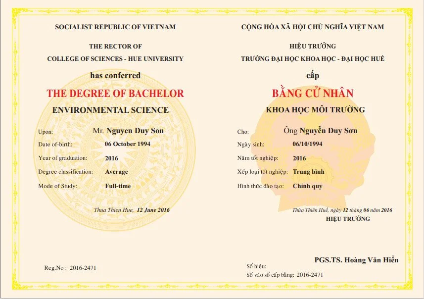 Làm bằng đại học tại tphcm